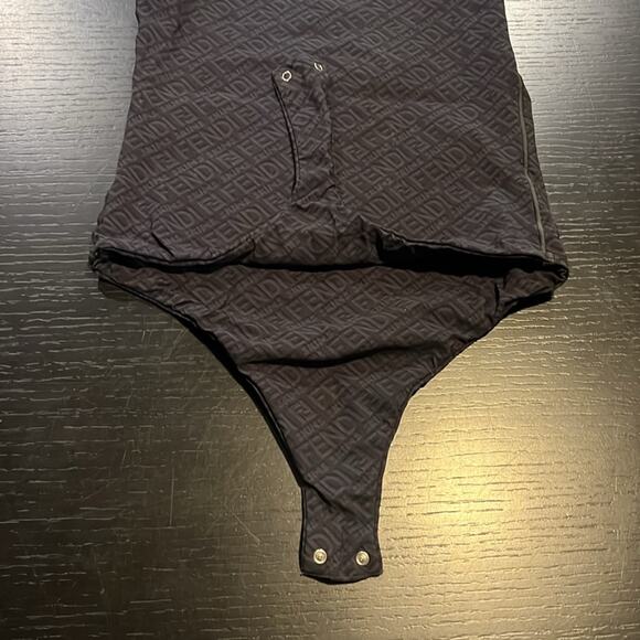 Fendi x Skims Black High Neck Bodysuit size XS - Picture 6 of 6